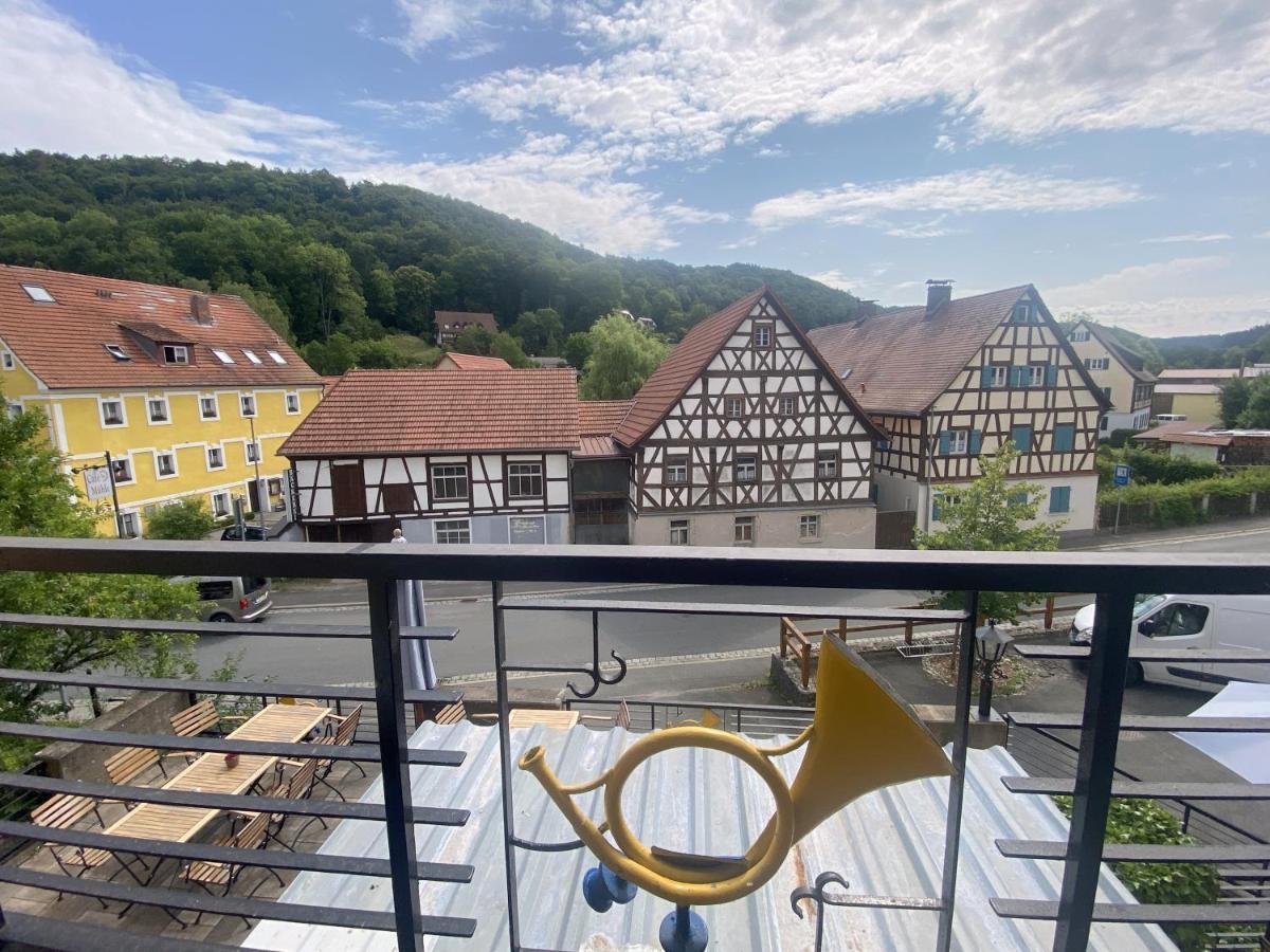 Gasthof Hotel Zur Post Egloffstein Eksteriør bilde