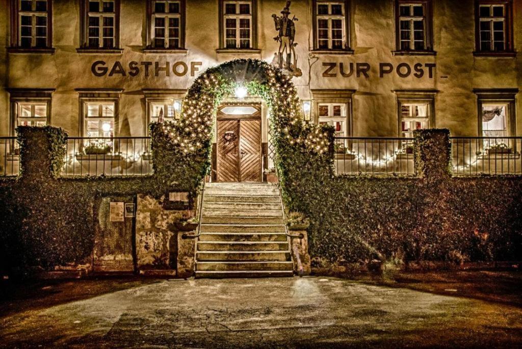 Gasthof Hotel Zur Post Egloffstein Eksteriør bilde
